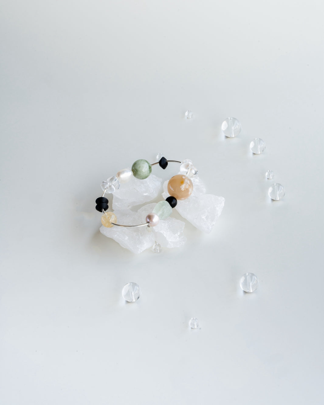 ARIA NEBULA SILVER GEMSTONE BRACELET