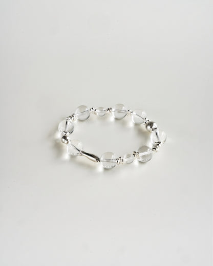 MARINA PRISTINE SILVER GEMSTONE BRACELET