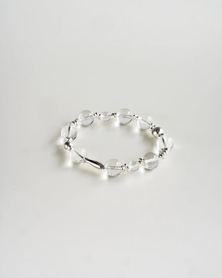MARINA PRISTINE SILVER GEMSTONE BRACELET