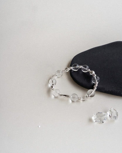 MARINA PRISTINE SILVER GEMSTONE BRACELET